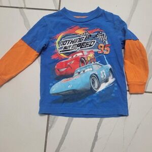 Disney Cars long sleeve top boys y2k
